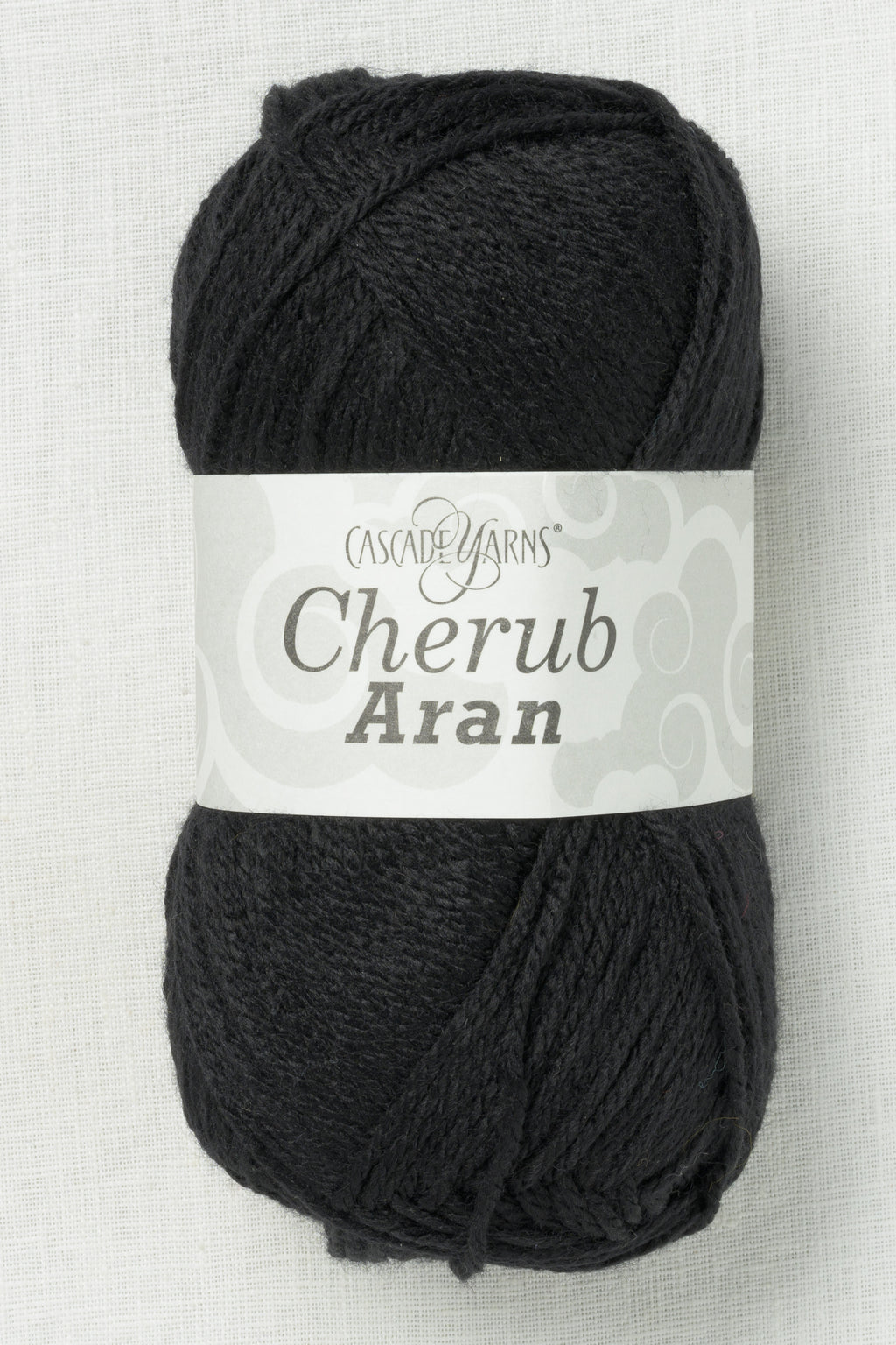 Cascade Cherub Aran 40 Black