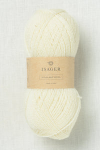 Isager Highland Wool E0 Natural Undyed