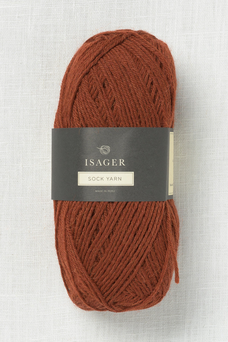Isager Sock Yarn 33 Gingerbread