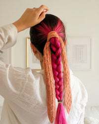 Star Jasmine Mini Scarf by Ksenia Naidyon