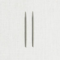 Lykke Flight 3.5" Interchangeable Mini Needle Set, US 0-2.5, Denim