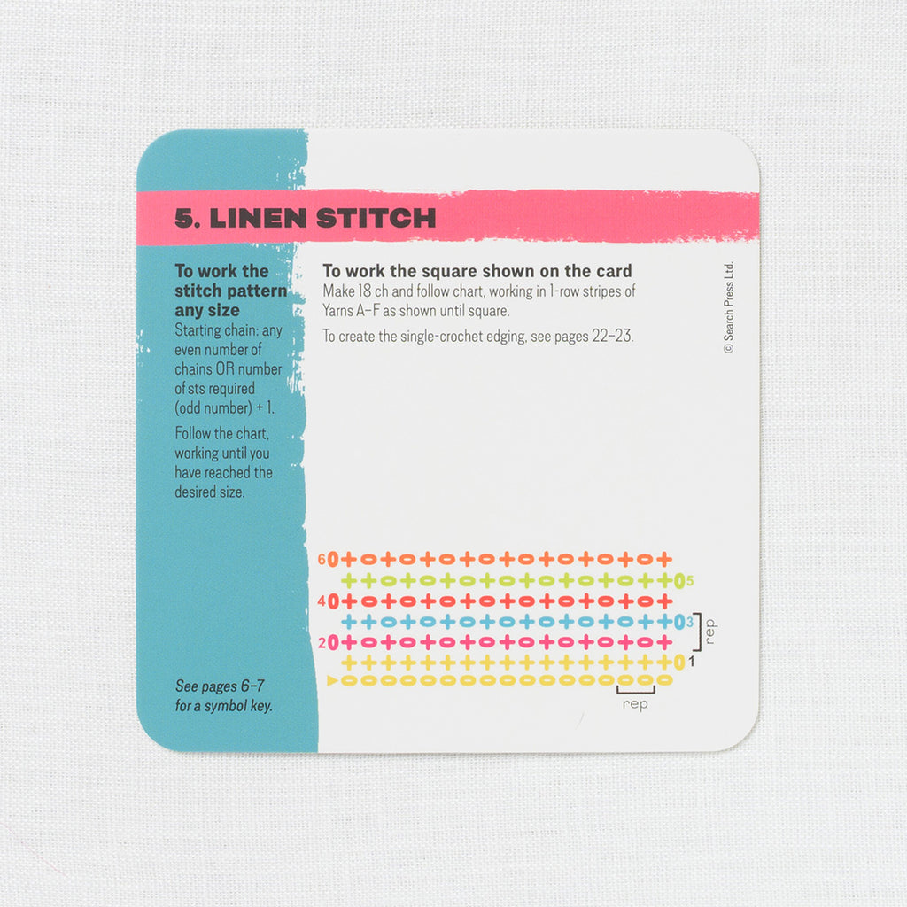 The Granny Square Stitches Card Deck: 50 Mix and Match Designs by Claire Montgomerie