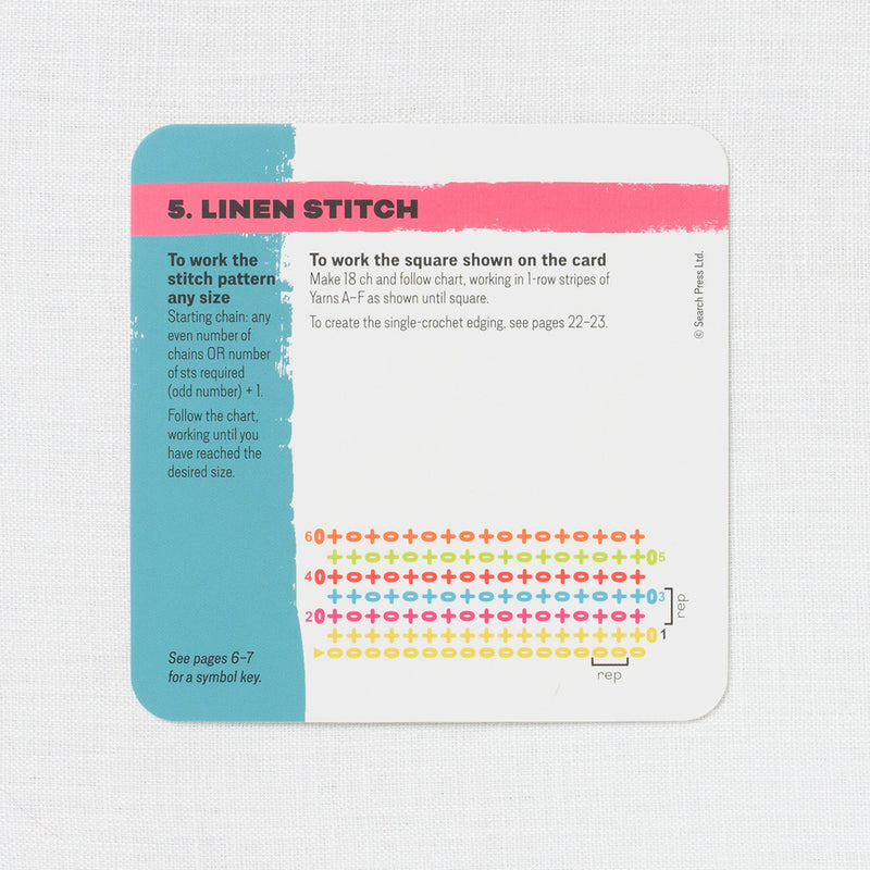 The Granny Square Stitches Card Deck: 50 Mix and Match Designs by Claire Montgomerie