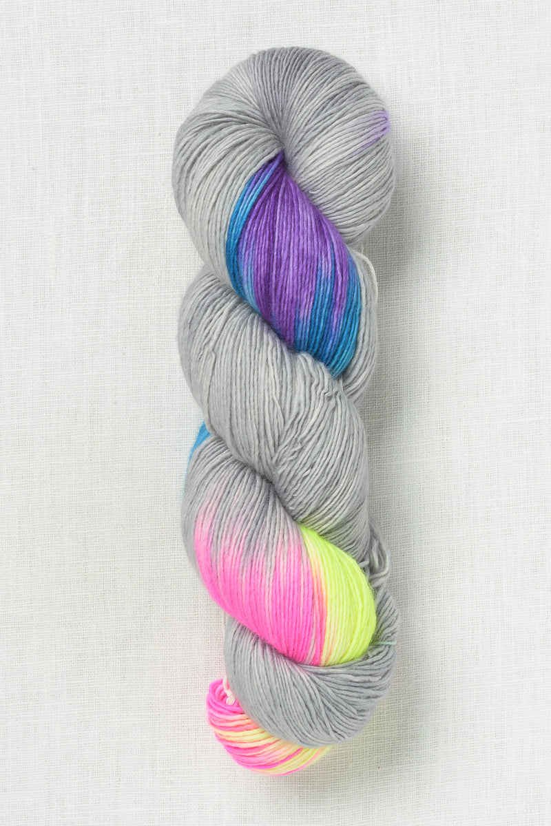 Madelinetosh Unicorn Tails Cloudy with a Chance of Rainbows