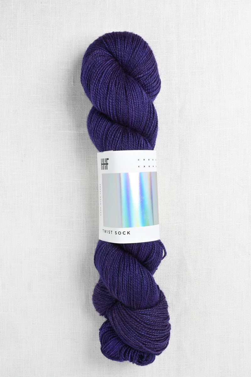 Hedgehog Fibres Twist Sock Purple Reign