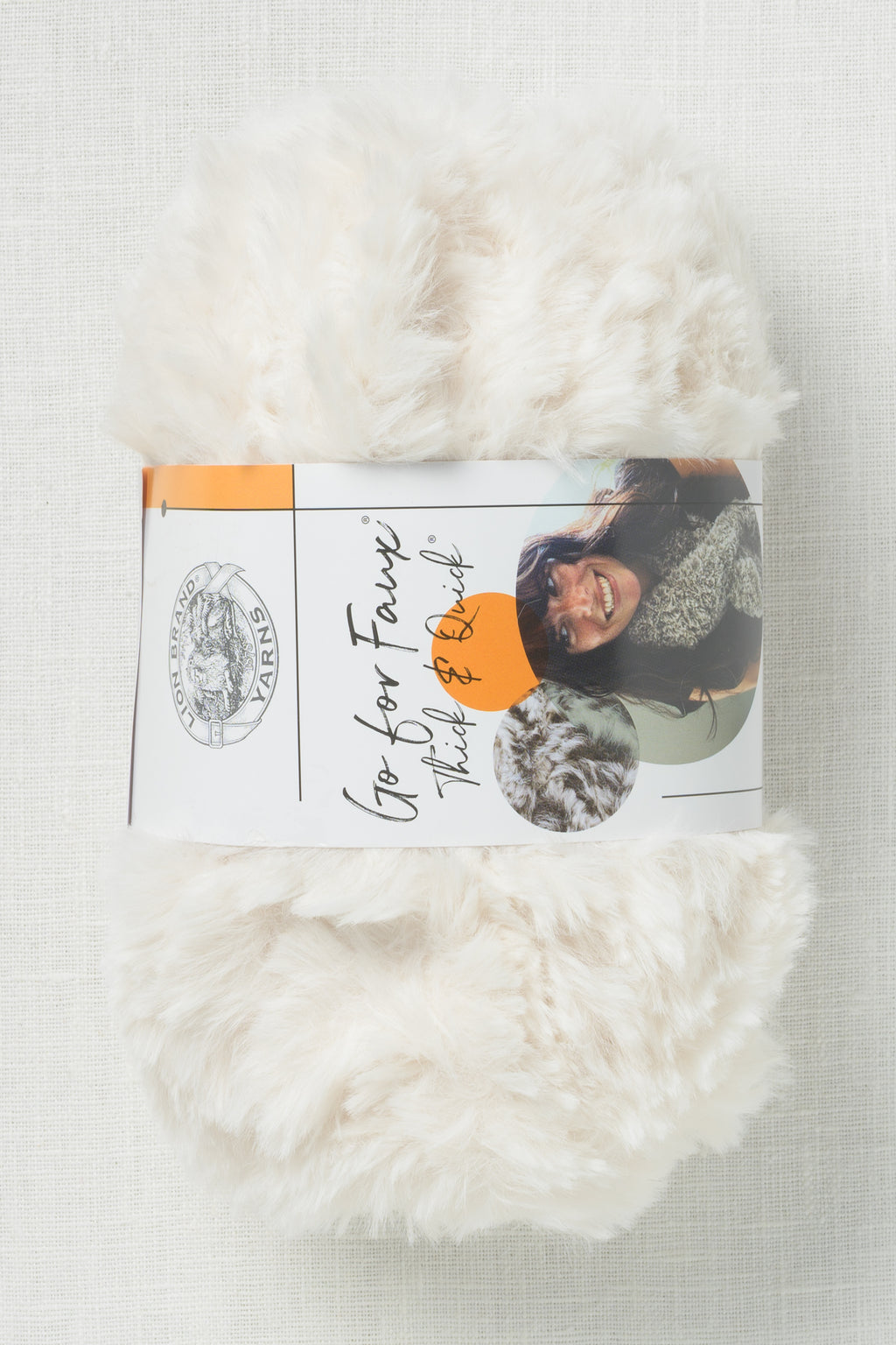 Lion Brand Go For Faux Thick & Quick 098AJ Baked Alaska