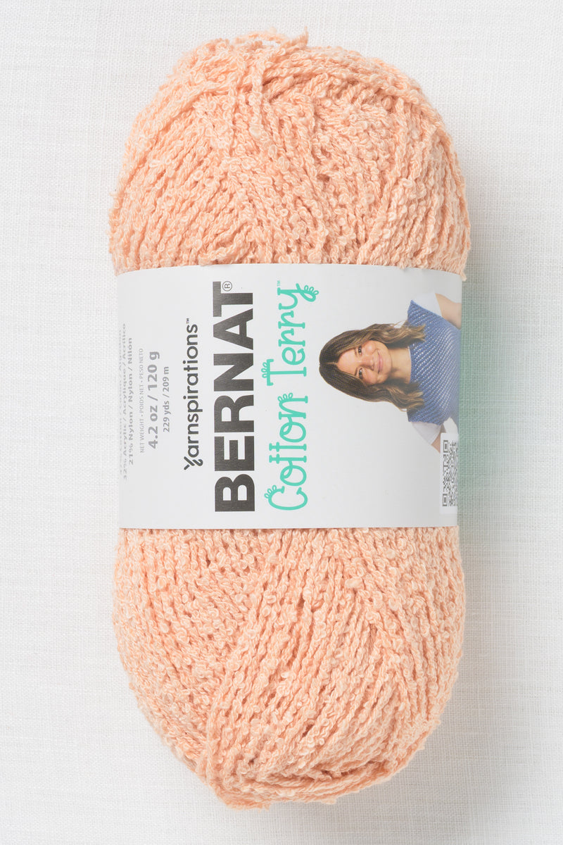 Bernat Cotton Terry Pale Peach