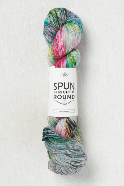 Spun Right Round Tough Sock Graffiti Overlay