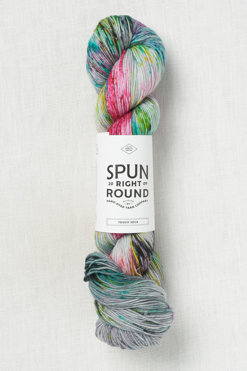 Spun Right Round Tough Sock Graffiti Overlay