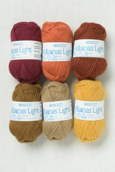 Berroco Lanas Light Mini Color Pack #6 Golden Orchard