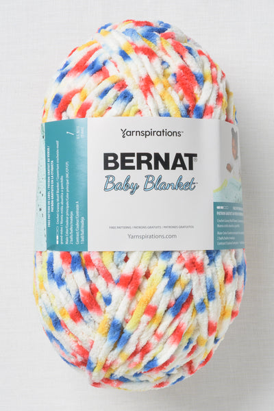 Bernat Baby Blanket Big Ball Primary Dot