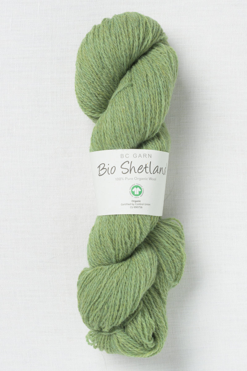 BC Garn Bio Shetland 11 Lime Green