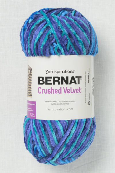 Bernat Crushed Velvet Blue Brilliance