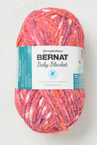 Bernat Baby Blanket Big Ball Red Ribbon