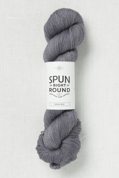 Spun Right Round Tough Sock Stone