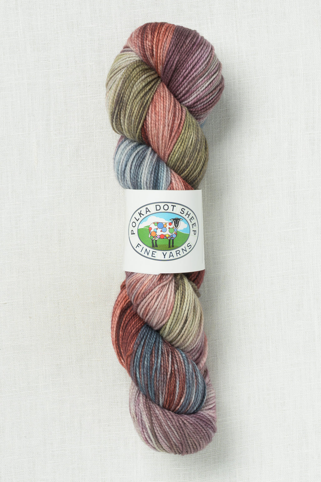 Polka Dot Sheep Tenderfoot 80/20 Glacier Stone