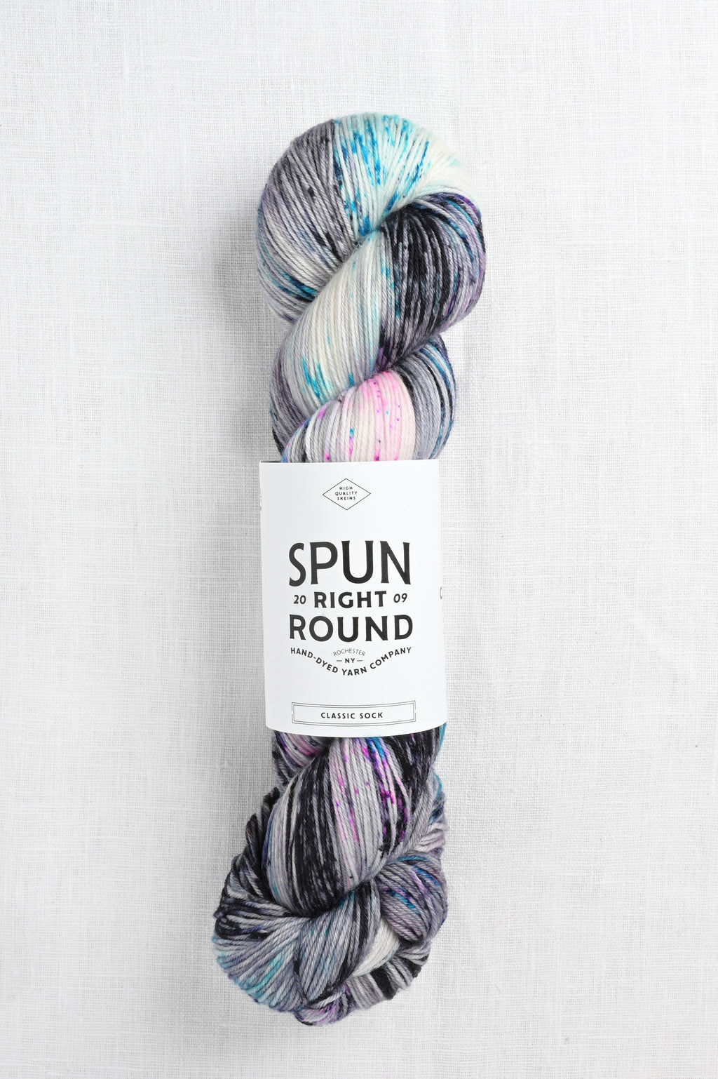Spun Right Round Merino Aran Idle Gossip