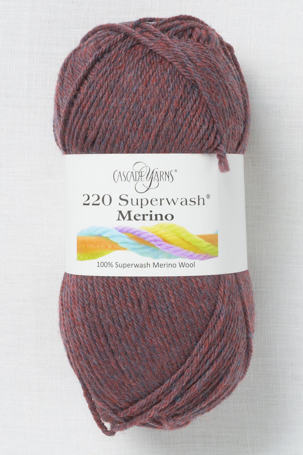 Cascade 220 Superwash Merino 147 Red Jasper Heather