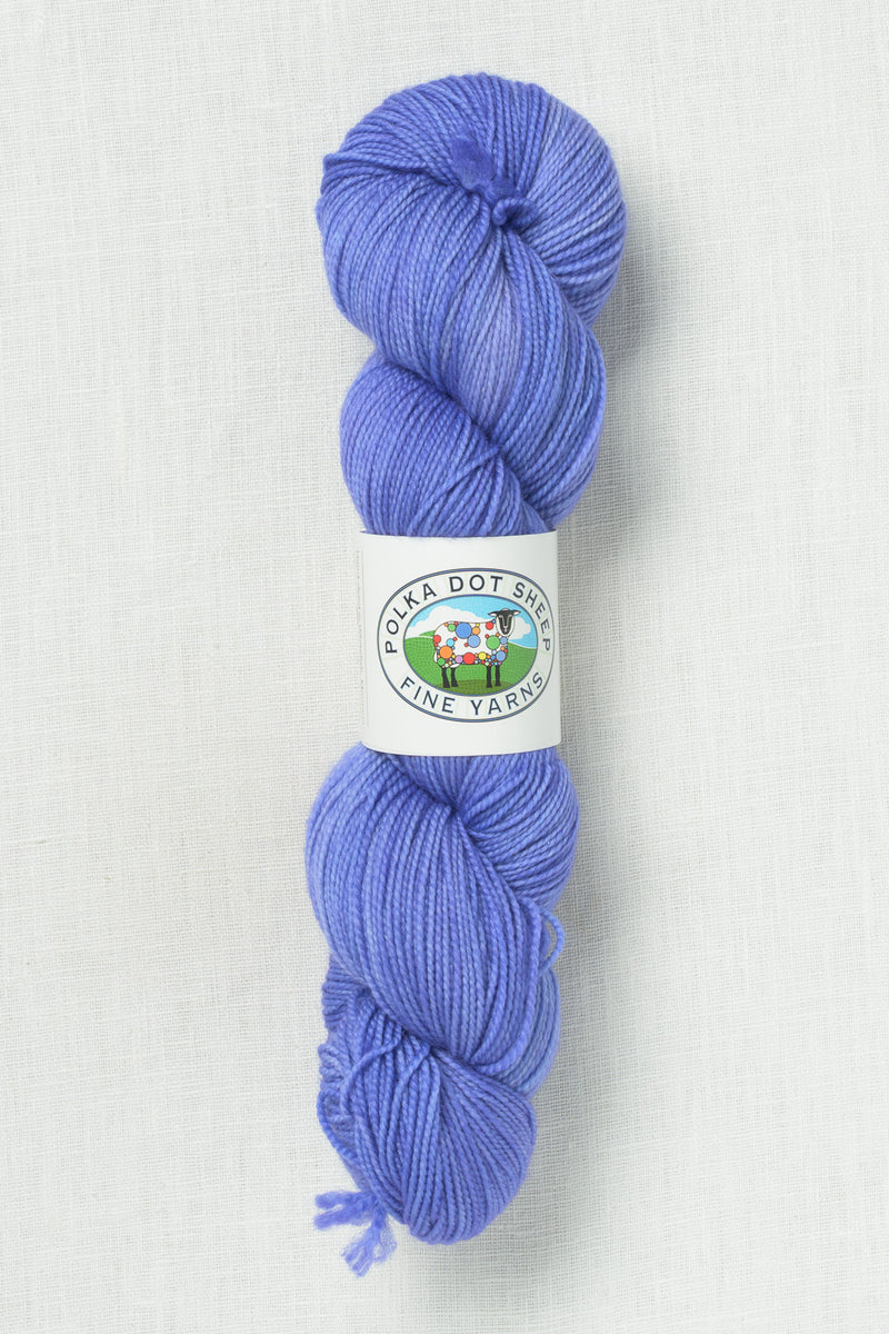 Polka Dot Sheep Tenderfoot 80/20 Cornflower