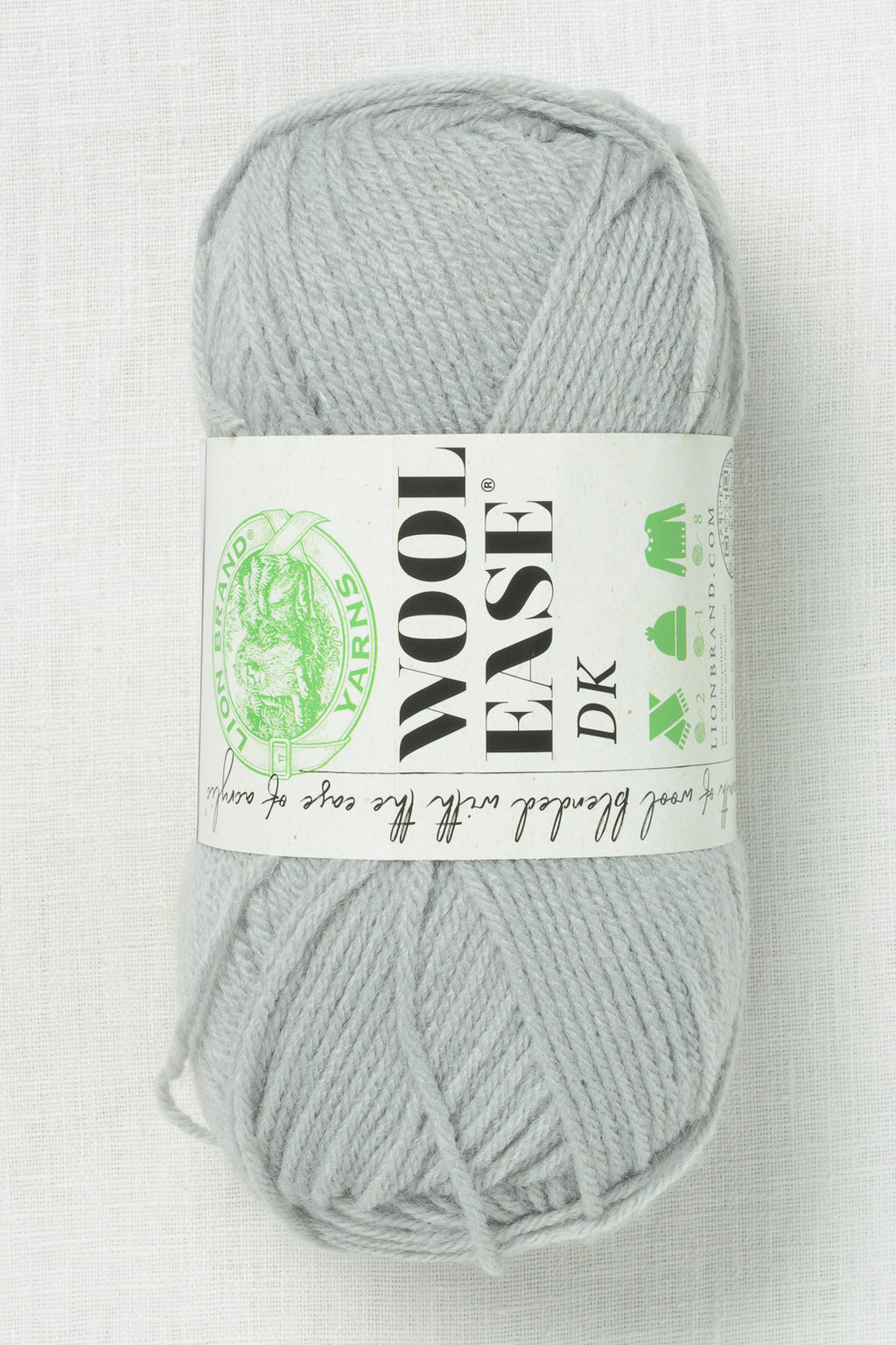 Lion Brand Wool Ease DK 149AL Quiet Grey
