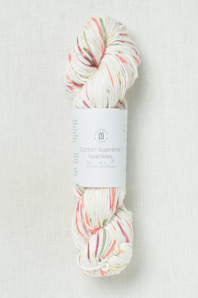 Universal Yarn Cotton Supreme Speckles 1005 Peachy