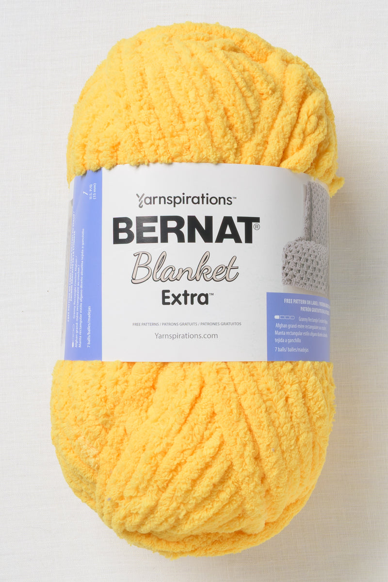 Bernat Blanket Extra School Bus Yellow