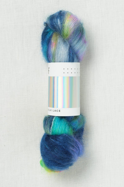 Hedgehog Fibres Kidsilk Lace Midnight Lagoon