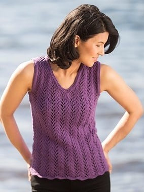 Summertime Lace Tank by Cheryl Beckerich