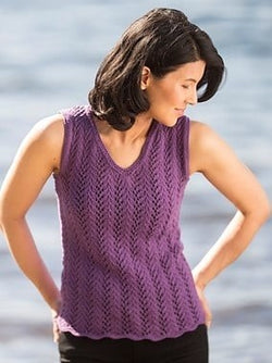 Summertime Lace Tank by Cheryl Beckerich