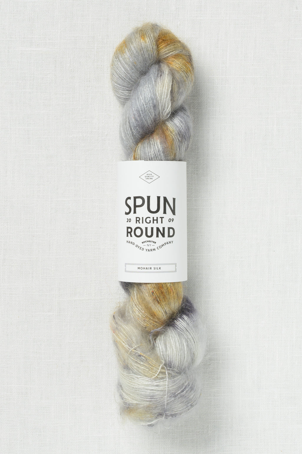 Spun Right Round Mohair Silk Lace Ashes