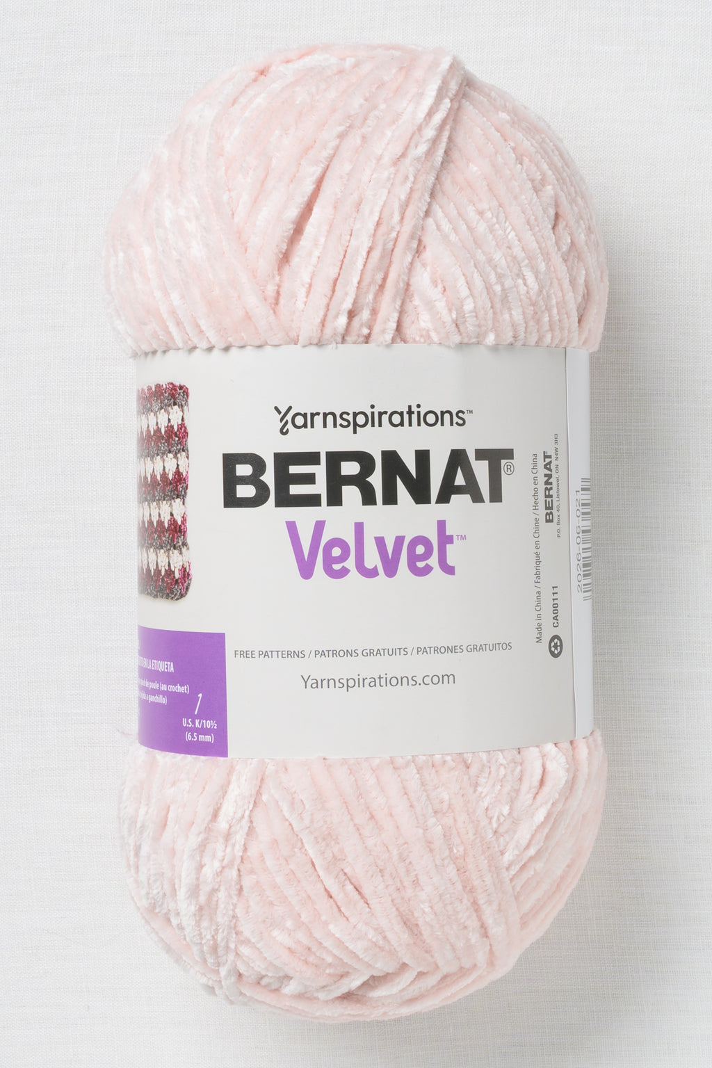 Bernat Velvet Blush Pink