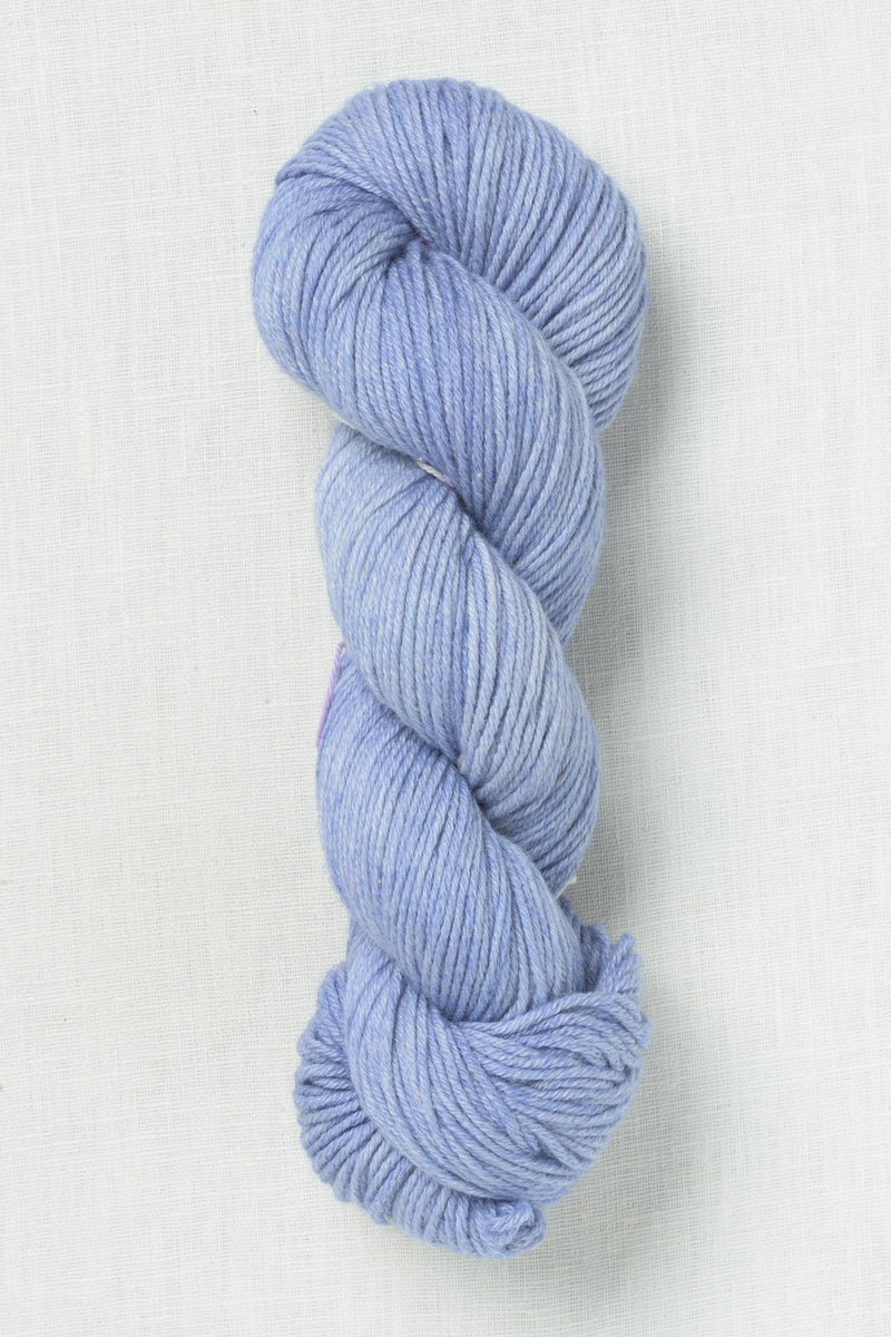 Madelinetosh Wool + Cotton Blue Gingham