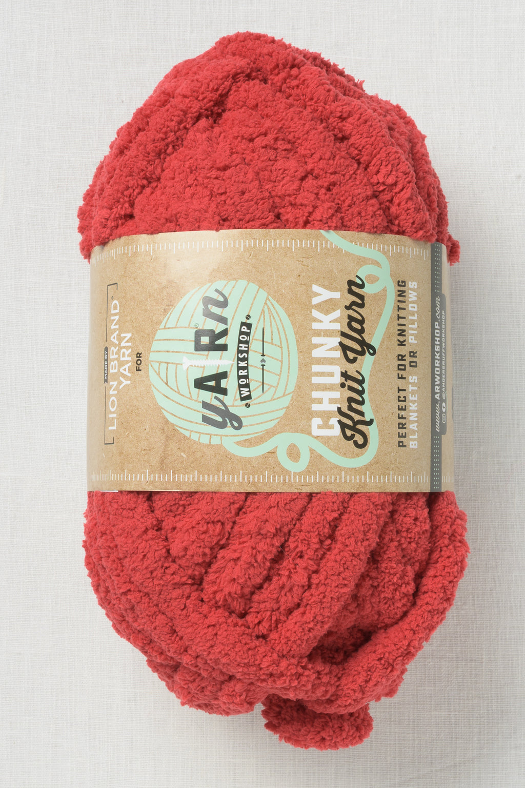 Lion Brand AR Workshop Chunky Knit 196D Sangria