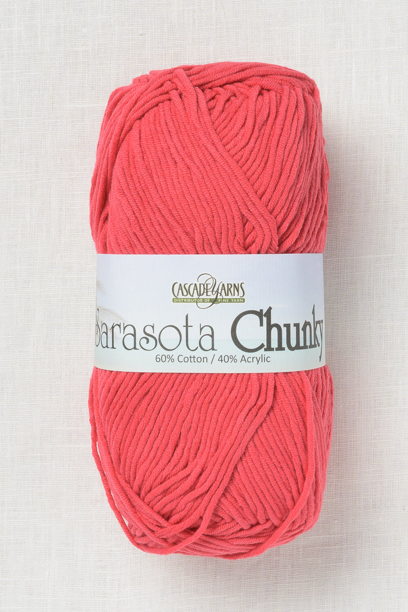 Cascade Sarasota Chunky 227 Coral Rose