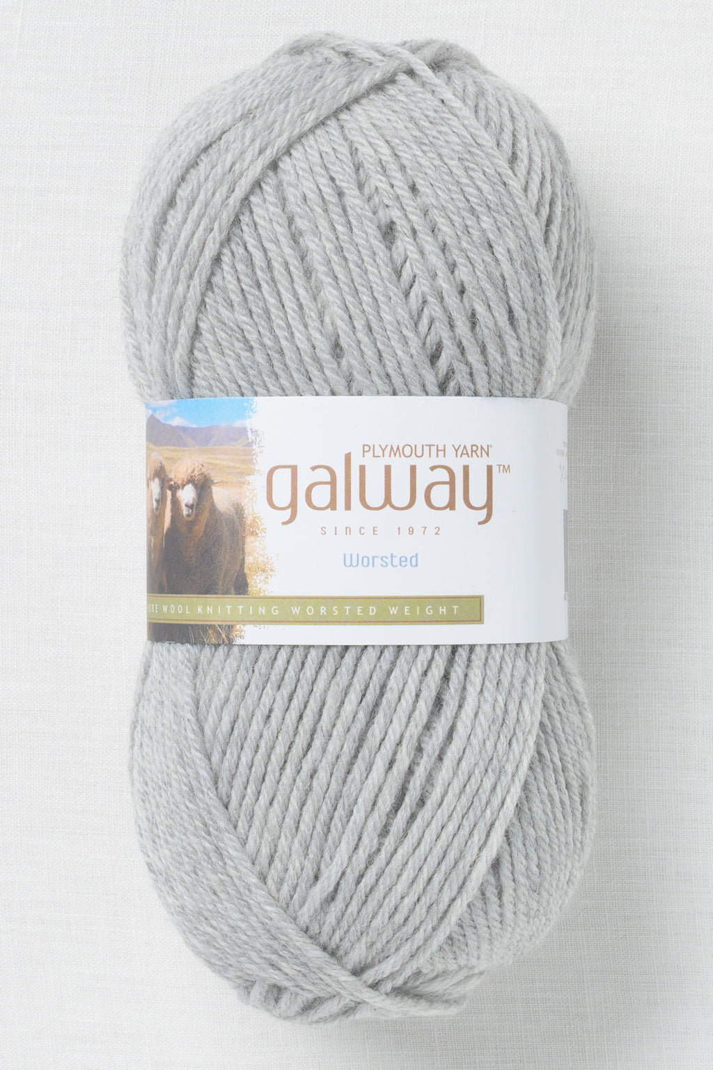 Plymouth Galway Worsted 777 Marble Heather