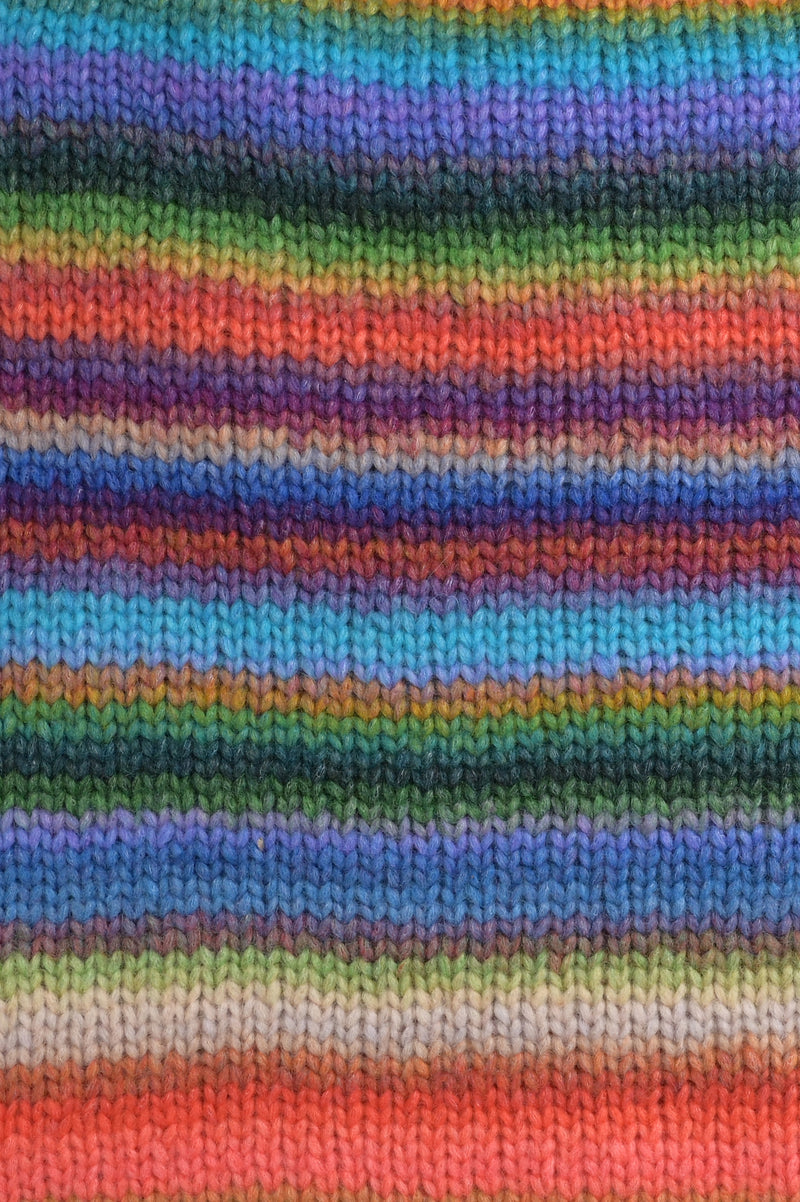 Lang Yarns Cloud 2 Blue, Green, Orange swatch