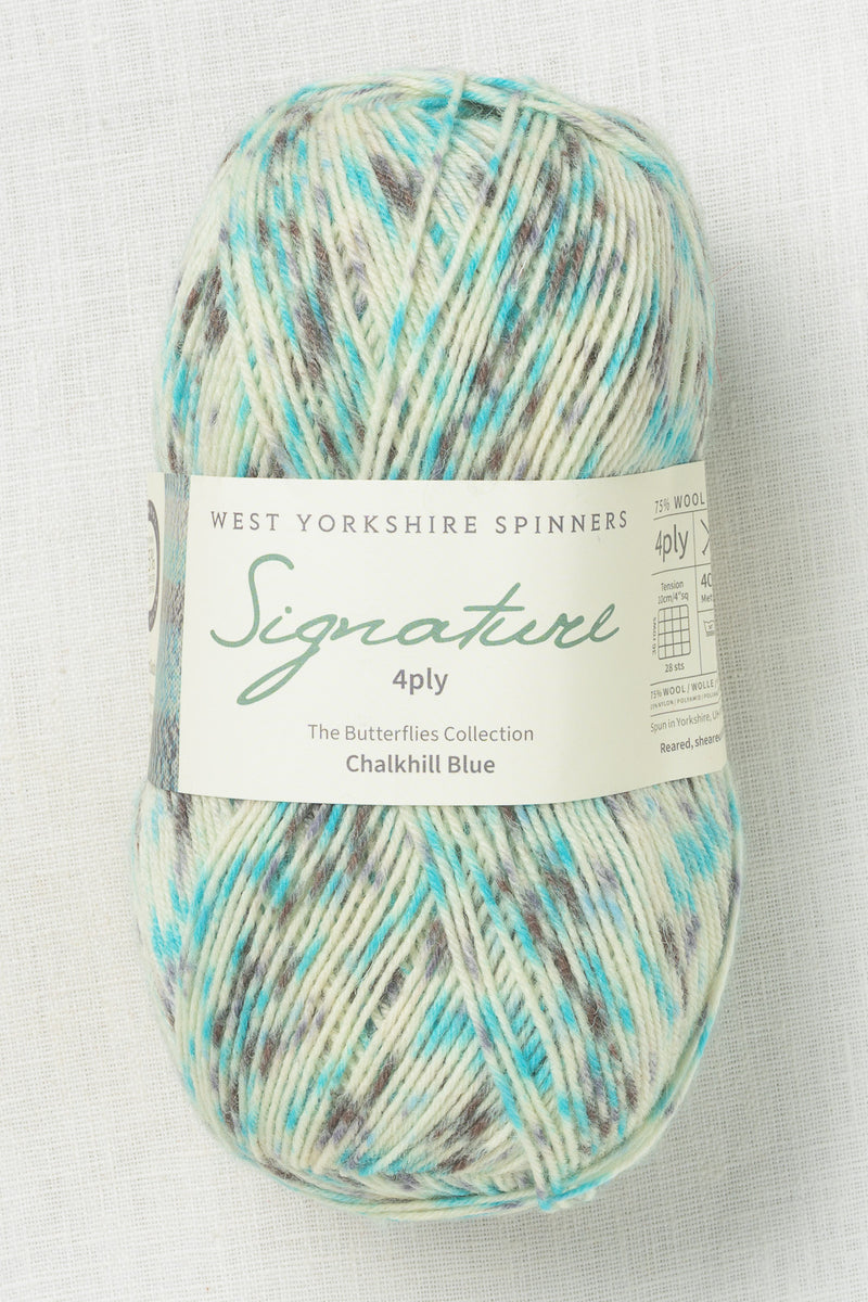 WYS Signature 4 Ply 1242 Chalkhill Blue