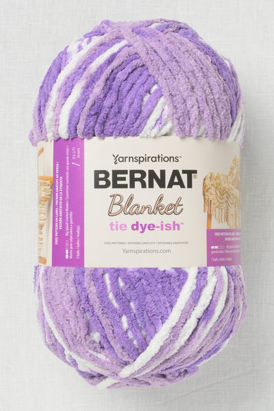 Bernat Blanket Tie Dye-ish Lavender