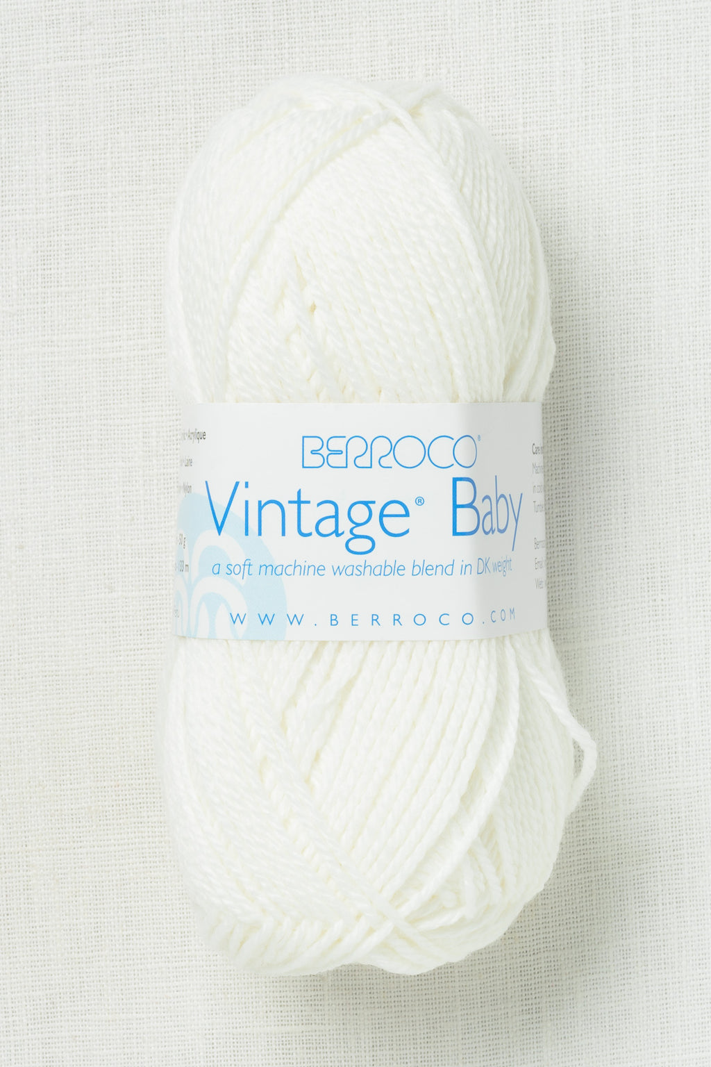 Berroco Vintage Baby 10001 Snow White