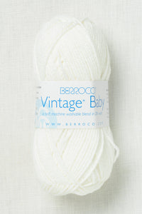 Berroco Vintage Baby 10001 Snow White