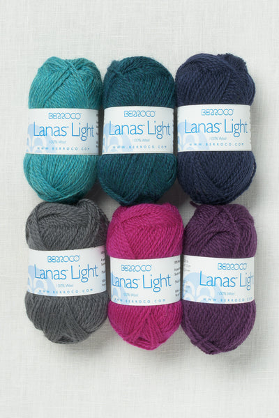Berroco Lanas Light Mini Color Pack #5 Nocturne Glow