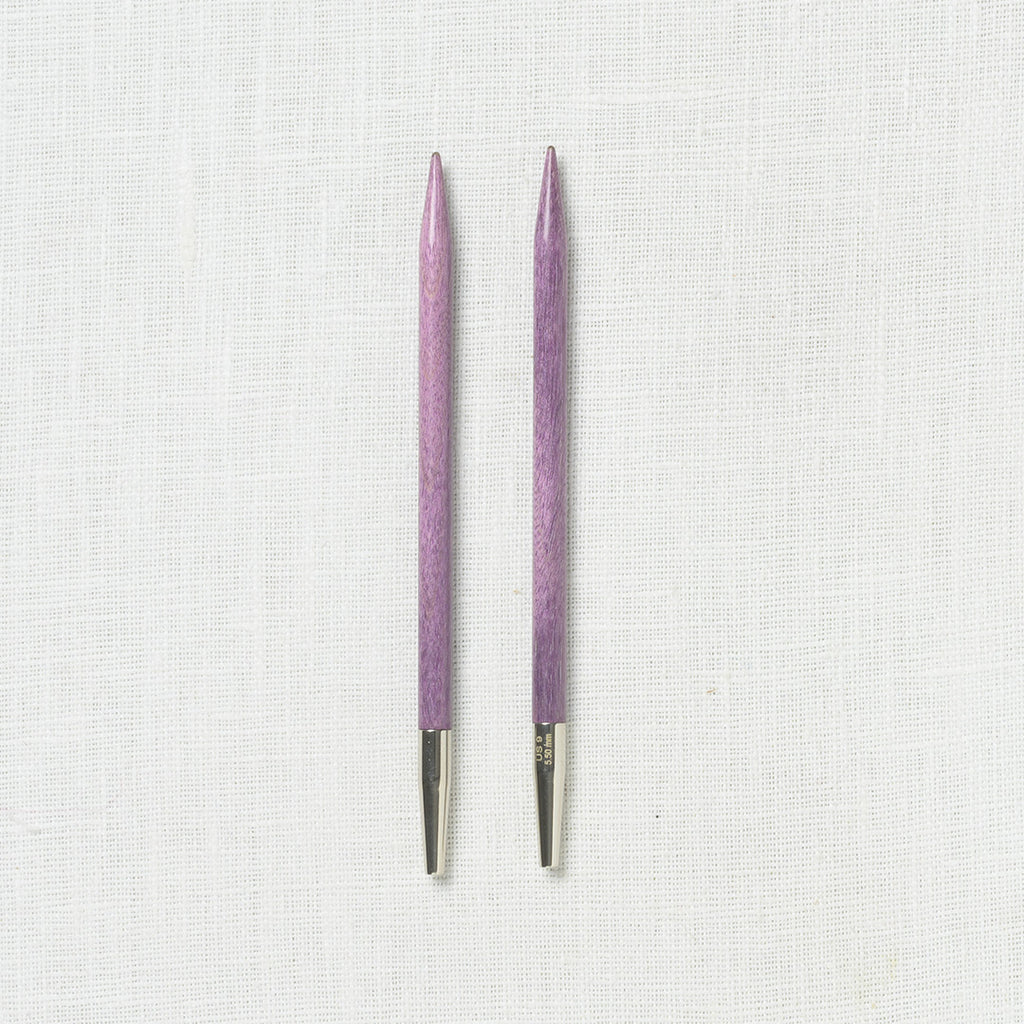 Lykke Colour 5" Interchangeable Circular Needle Set, Grey Denim Case