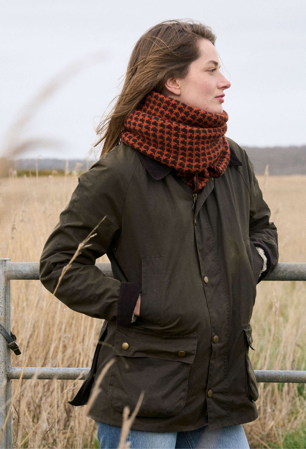 Ilkley Scarf by Bramble & Fleece