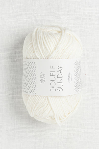 Sandnes Garn Double Sunday 1001 White