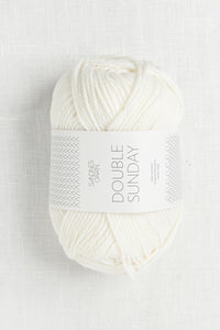 Sandnes Garn Double Sunday 1001 White