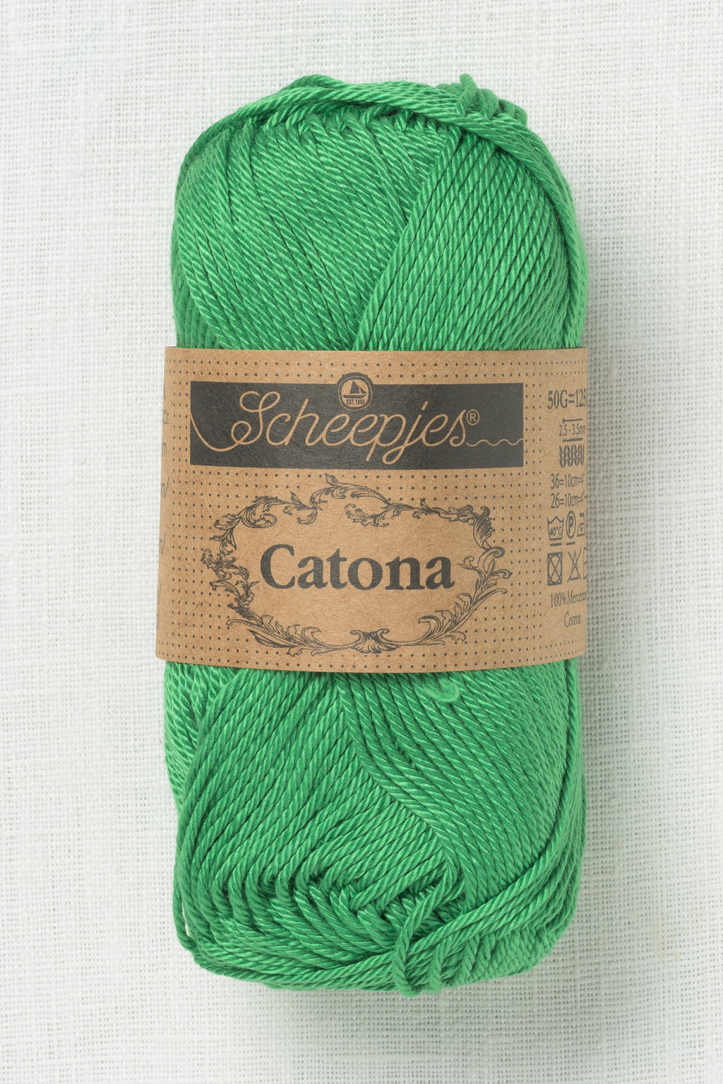 Scheepjes Catona 50g 515 Emerald - Main Image