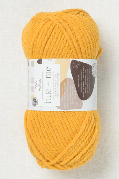 Lion Brand Hue + Me 157B Sunflower