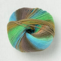 Lang Yarns Cloud 16 Green Turquoise Brass