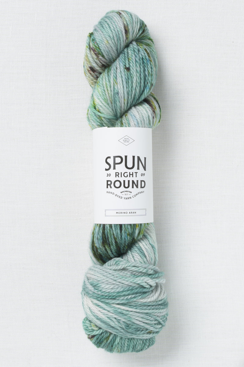 Spun Right Round Merino Aran In the Pines