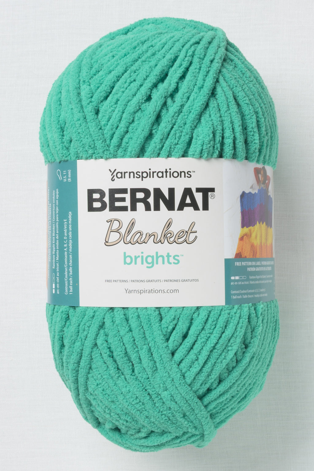 Bernat Blanket Brights Go-Go Green